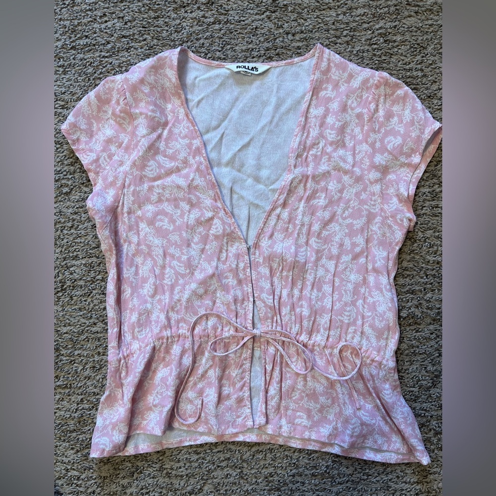 Rolla’s size Medium pink blouse